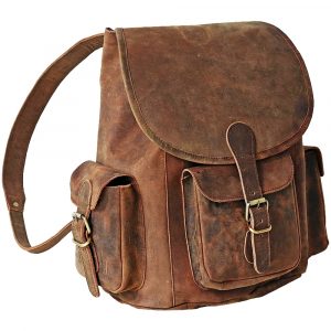 Scaramanga Leather Rucksack