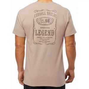 103912-TAN Shelby American Legend Cobra T-Shirt Print