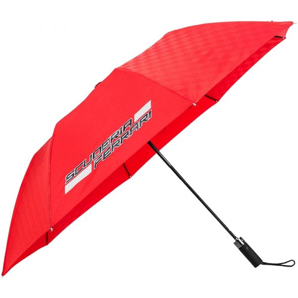 130181055600 Scuderia Ferrari Compact Foldable Umbrella Red