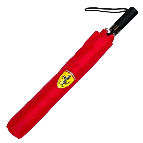 130181055600 Scuderia Ferrari Compact Foldable Umbrella Red