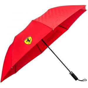 130181055600 Scuderia Ferrari Compact Foldable Umbrella Red