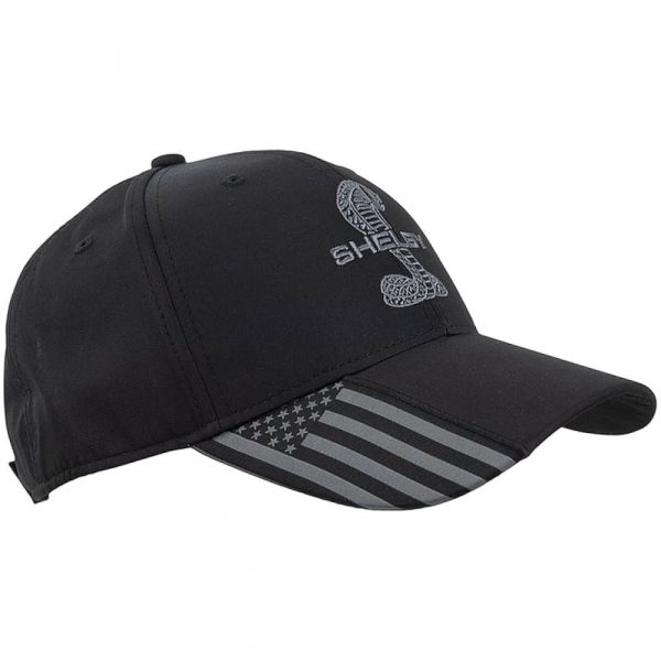 16894001-BLK Shelby Tonal Tiffany Snake Black Baseball Cap