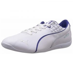 305355-02 Puma MAMG Petronas Drift Cat 6 Leather White Clematis Blue