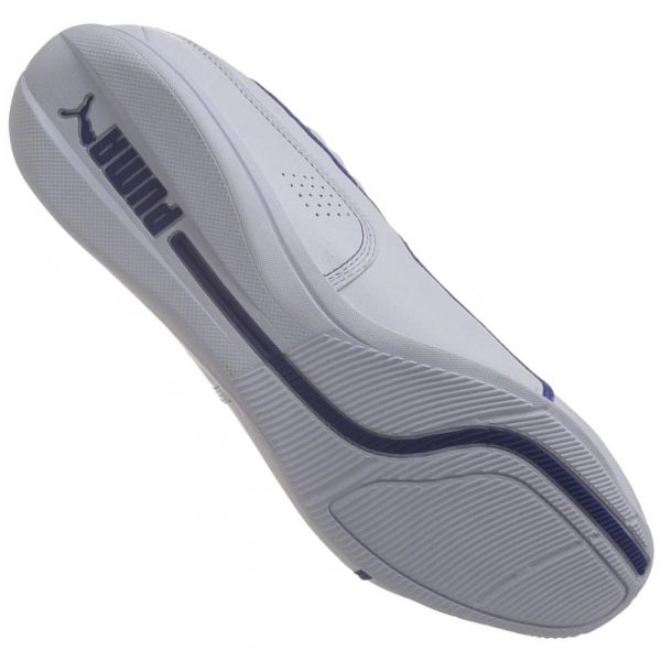 305355-02 Puma MAMG Petronas Drift Cat 6 Leather White Clematis Blue