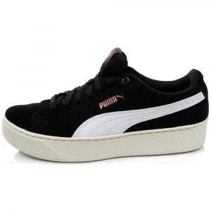 368012-02 Puma Vikky Platform IT Black Trainers