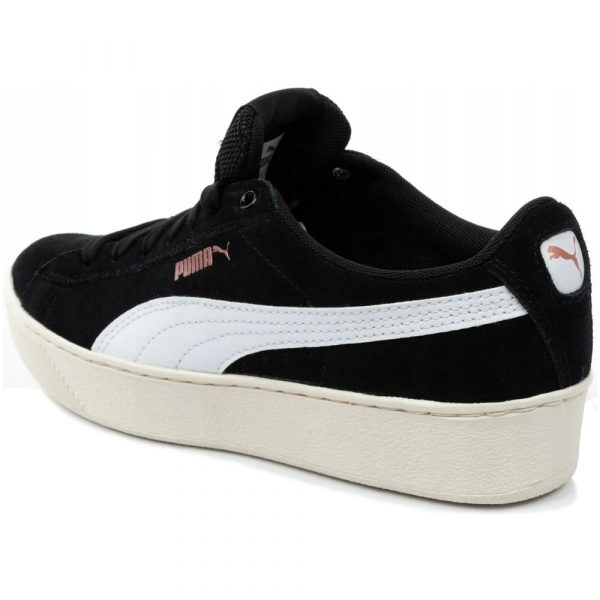368012-02 Puma Vikky Platform IT Black Trainers