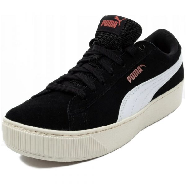 368012-02 Puma Vikky Platform IT Black Trainers