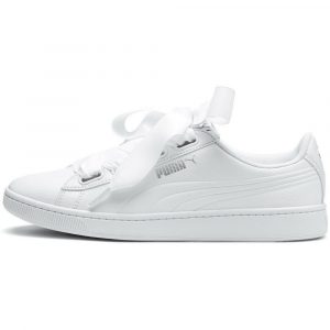 369114-02 Puma Vikky v2 Ribbon Core Puma White Trainers