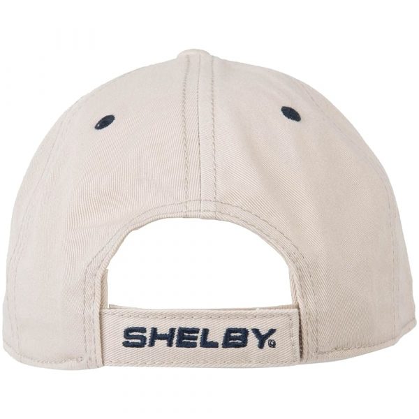 394199-WHT Shelby Chino Off White Twill Baseball Cap