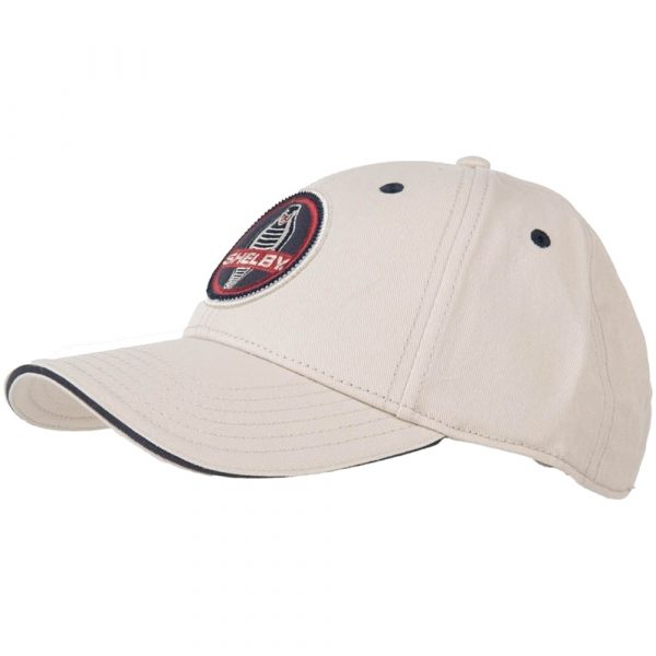 394199-WHT Shelby Chino Off White Twill Baseball Cap