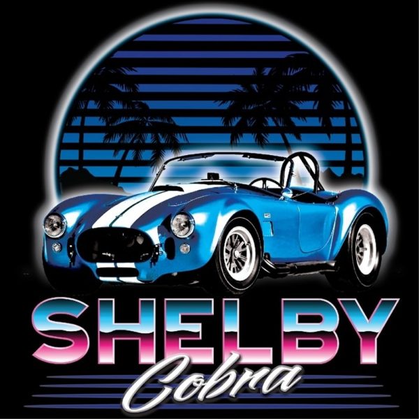 85486-BLK Shelby Cobra Palm T-Shirt