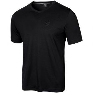 B669587xx Mercedes-Benz Men’s Tonal Star Black T-Shirt