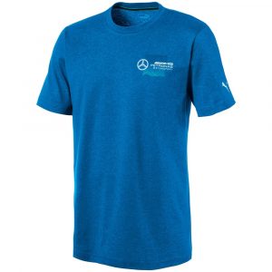 B67996235 Mercedes-Benz Mens Indigo AMG Petronas Motorsport T-Shirt