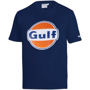 BML0006S0N02 Sparco Gulf Tshirt Navy Blue