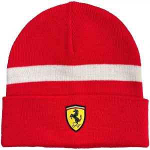 Ferrari SF Knitted Beanie Red