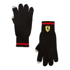Ferrari Scuderia SF Knitted Gloves Black