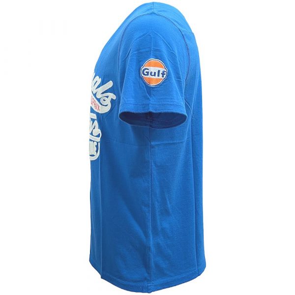 Grandprix Originals Gulf Motors Light Blue T-Shirt