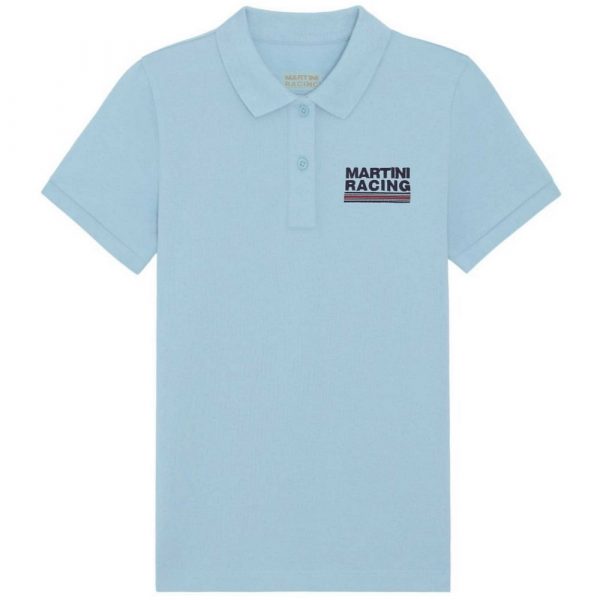 Ladies Martini Racing Polo Light Blue MPM240-244