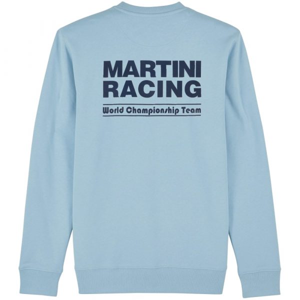 MPM39x Martini Racing Team 1970's Sweatshirt Light Blue