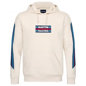 MPM69xW Martini Racing Hoodie Core Logo Cream