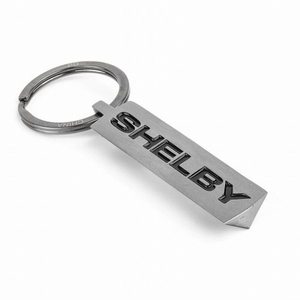 R44413-G3 Shelby Tiffany Snake 3-Sided Silver Bar Keychain