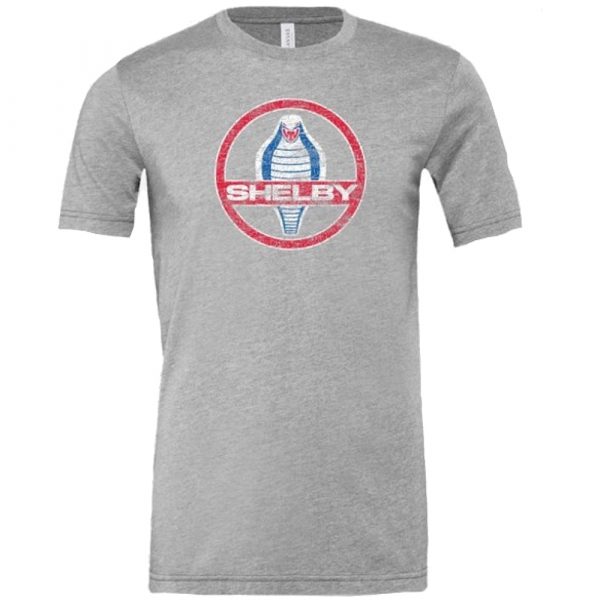 RIO0169-AH Shelby Cobra Vintage Logo T-Shirt
