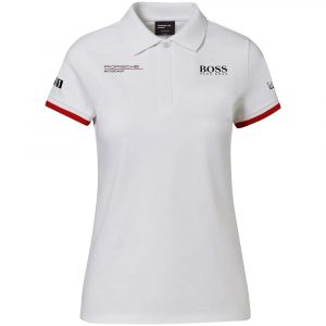 WAP43100L0L0MS Porsche Ladies Motorsport Team Replica Polo Shirt White