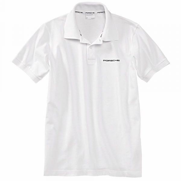 WAP 751 XXX 0B Porsche Mens Classic White Polo Shirt