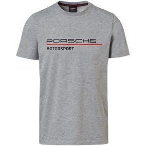WAP 09 0L FMS Porsche Mens Motorsport Fanwear T-Shirt Grey