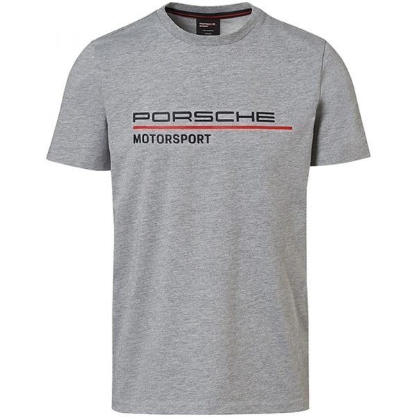 WAP 09 0L FMS Porsche Mens Motorsport Fanwear T-Shirt Grey