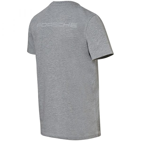 WAP 09 0L FMS Porsche Mens Motorsport Fanwear T-Shirt Grey