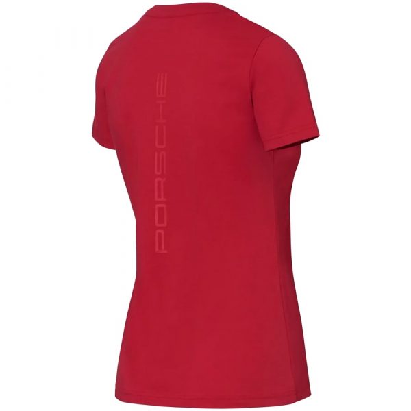 WAP81000L0LFMS Porsche Motorsport Fanwear Ladies Red Tshirt