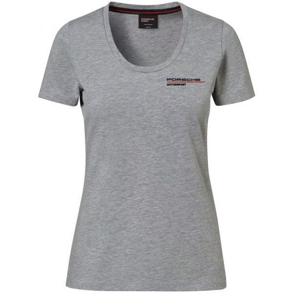 WAP81100L0LFMS Porsche Motorsport Fanwear Ladies Grey Tshirt