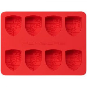WAP0500160M0CR Porsche Crest Silicone Ice Cube Tray