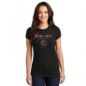 WQM7841-BLK Shelby Las Vegas Womens Foil T-shirt