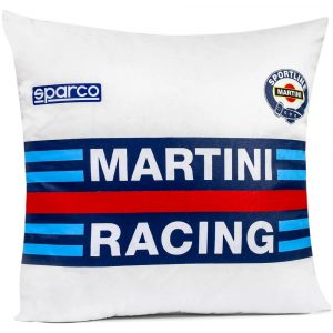 099100MR Sparco Martini Racing Cushion White