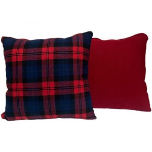 Iconic Original Porsche Tartan Twill Tweed Cushion
