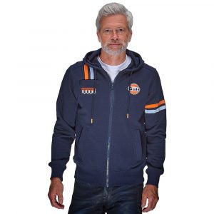 Grandprix Originals Gulf Hybrid Hoodie Navy Blue