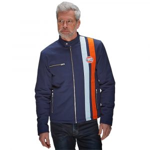Grandprix Originals Gulf Men's Roadmaster Jacket Navy Blue