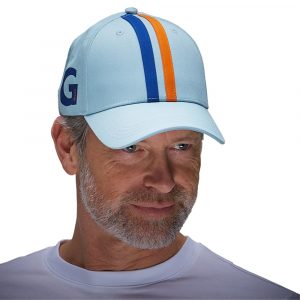 Grandprix Originals Gulf Stripe Cap Light Blue