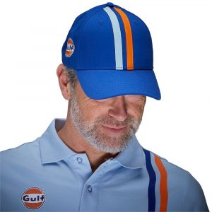 Grandprix Originals Gulf Striped Cap Blue