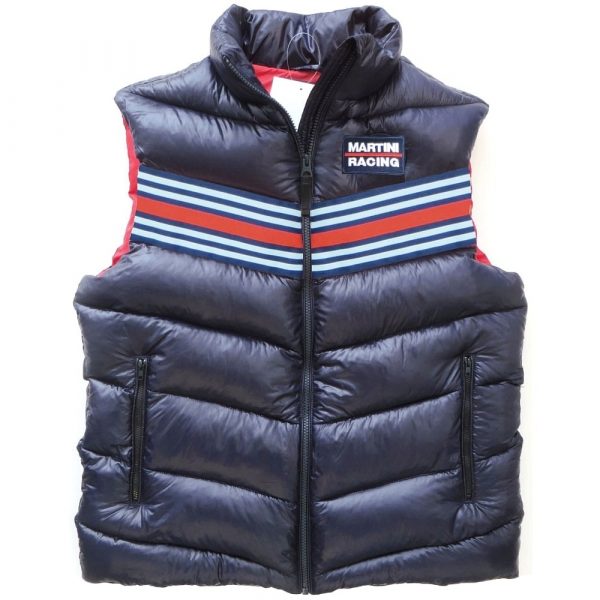 Martini Racing Quilted Team Gilet Vest Dark Blue – Iconic Racer Gear