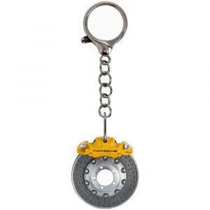 WAP0503700PSAB Porsche Yellow Brake Disc Key Chain
