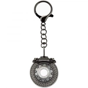 WAP0503800PSAB Porsche Black Brake Disc Key Chain