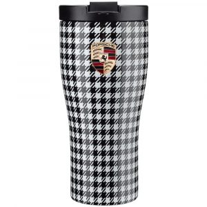 WAP0504050SPEP Porsche Thermos Cup Pepita Houndstooth