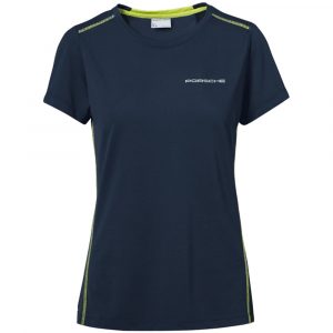 WAP 548 xxx 0J Porsche Ladies Sport Collection T-Shirt Dark Blue