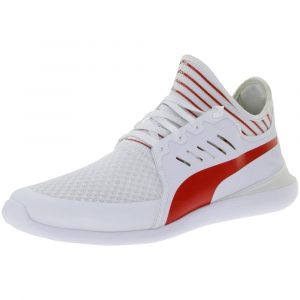 306228-04 Puma Scuderia Ferrari Evo Cat Mace White Rosso Corsa