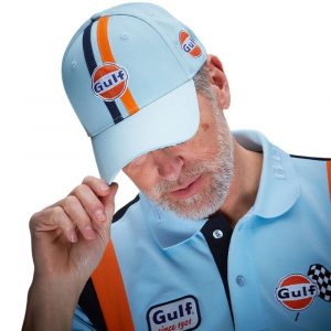 GPO Gulf Beyond Limits Baseball Cap Light Blue