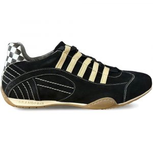 Grandprix Originals Black and Gold Racing Sneaker